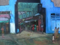 London - Granville-Arkade,1995, Öl, Leinwand, 80x90cm