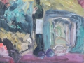 Stillleben in Colle Verde, 1992, Gouache, 62x48 cm