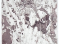 Steilküste I, Herbststürme, 2011, Aquatinta