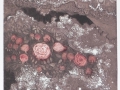Steilküste V, Der Sturz der wilden Rosen, 2011, Farbaquatinta